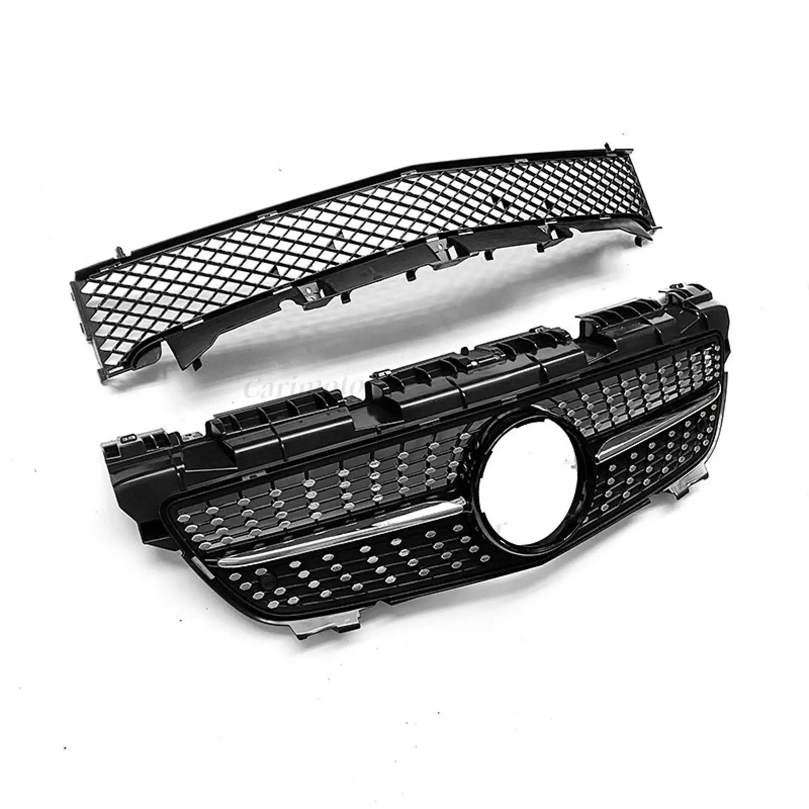 Передняя решетка для Benz R172 SLK Class 200 SLK300 2 шт. передняя верхняя и нижняя 2012-2015