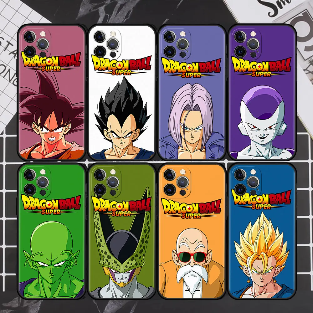 

Anime Dragon Ball Funda Case For Apple iPhone 13 11 12 Pro 7 XR X XS X Max 8 6 6S Plus 5 5S SE 2022 Silicone Phone Coque