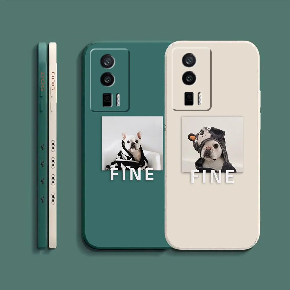 Case For Redmi K60E K60 K50 K40S K40 K30 K20 12C 10C 9A 9 8 10X 10A 10 Pro 4G 5G Gaming Case Fundas Cqoues Shell FIND Lovely Dog