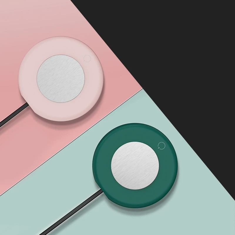 

Умная Электронная подставка для молока, чая, еды, Портативная подставка с подогревом, автоматическое выключение, греющий коврик из АБС, зеленый цвет