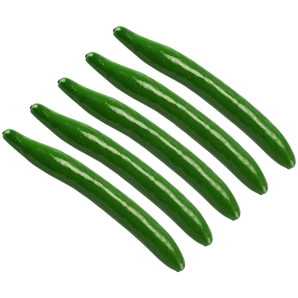 

5 шт., Декоративные Огурцы из пенопласта