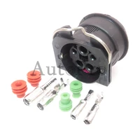 1 set 5 hole automotive composite connectors auto sealed plug car wire harness socket