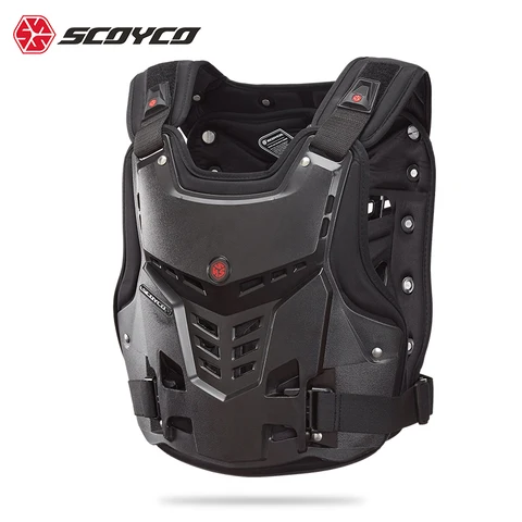 Scoyco AM05 внедорожная мотоциклетная армированная куртка для груди и спины ударопрочная мужская куртка для мотокросса Защитное снаряжение для гонок