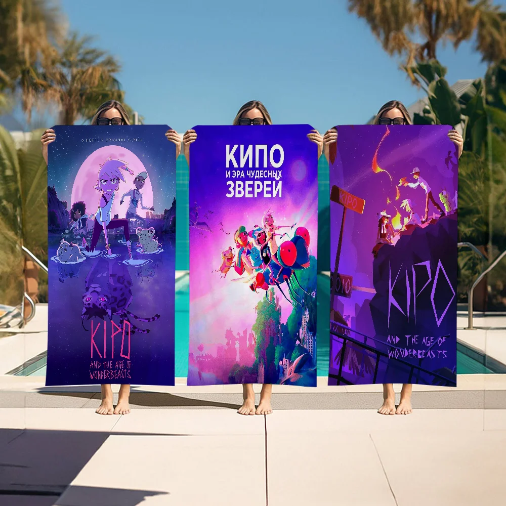 Одеяло из микрофибры K-Kipo And The Age Of Wonderbeasts быстросохнущее пляжное полотенце