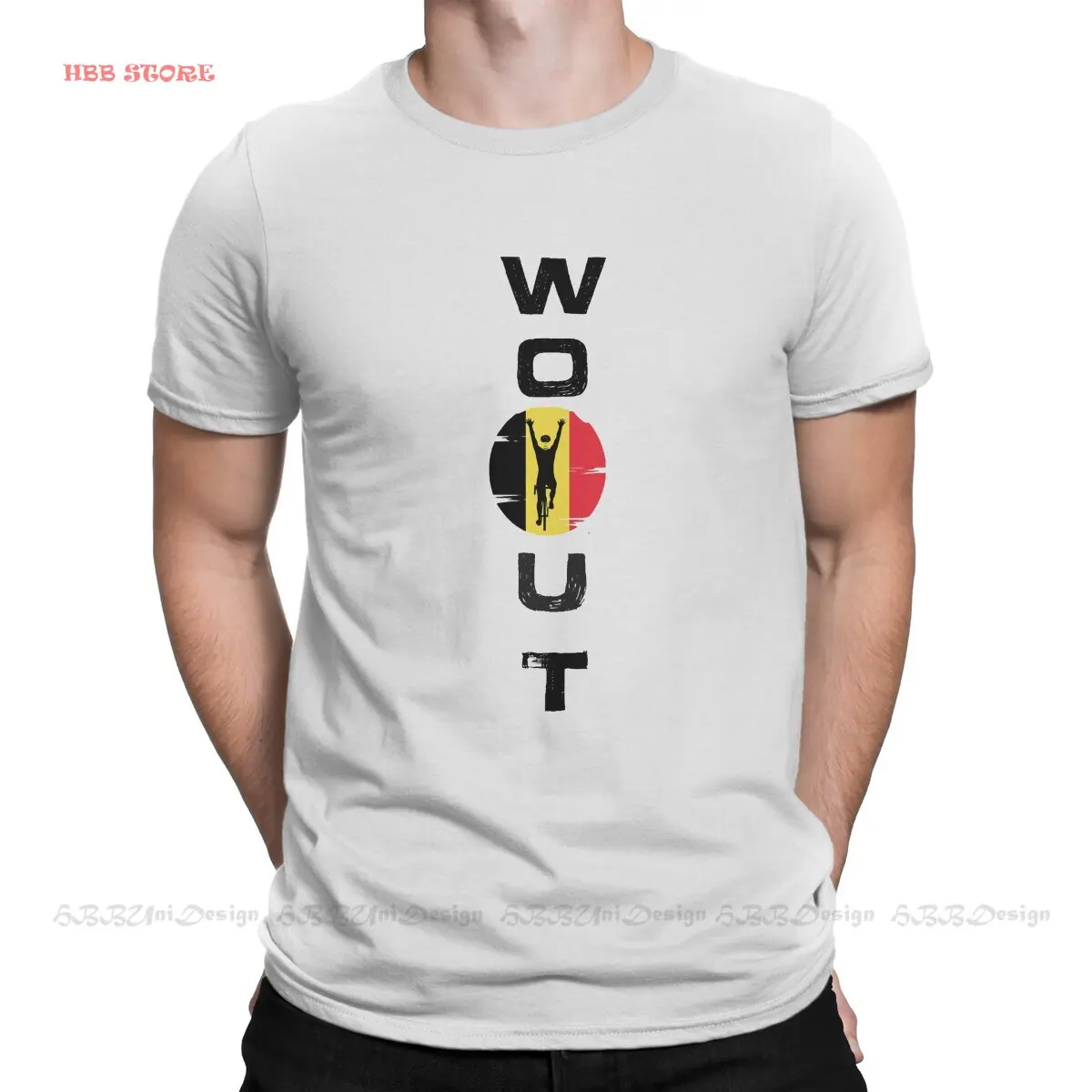 wout van aert Sticker Special TShirt Mathieu Van Der Poel Comfortable Creative Graphic  T Shirt Stuff Hot Sale