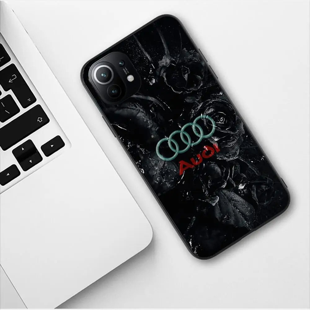 Sports Car Audi Luxury Phone Case For Xiaomi 13 12 11T 9 11 10C 9T 8 9SE 11i Lite Ultra Note10 Poco F3 M4 M3 Pro Fashion Cover