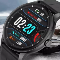 new bluetooth answer call smart watch men full touch dial call fitness tracker ip67 round waterproof smartwatch for women