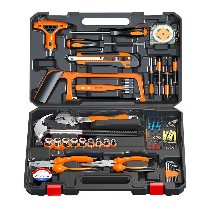 

Household Hardware Combination Tool Set Home Manual Repair Set Vehicle Toolbox Set Pliers Hammers Screwdrivers Knives Kit