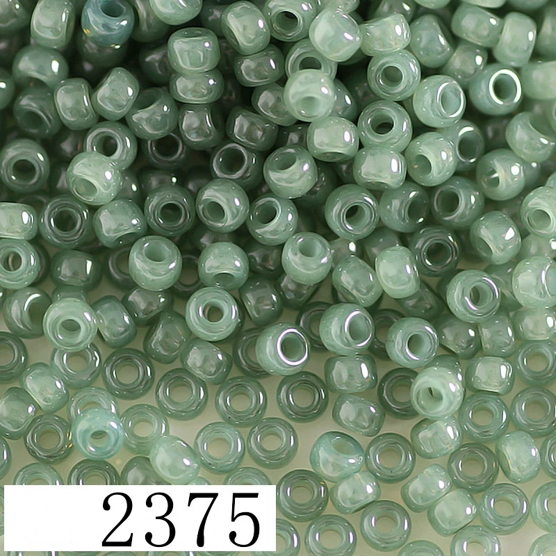 Японские стеклянные бусины Миюки с имитацией нефрита 3 мм риса используются для
