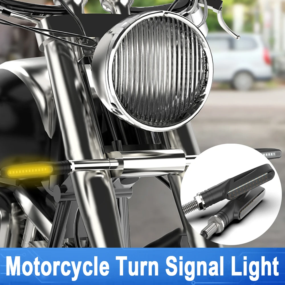 

1 шт. Универсальный сигнал поворота для мотоцикла 12 В светодиодный индикатор сигнала желтого цвета гибкий аксессуар для мотоцикла