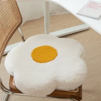 egg yolk cushion padding for cushions for decorative sofa daisy rabbit velvet home decoration silver color cushions car pillow