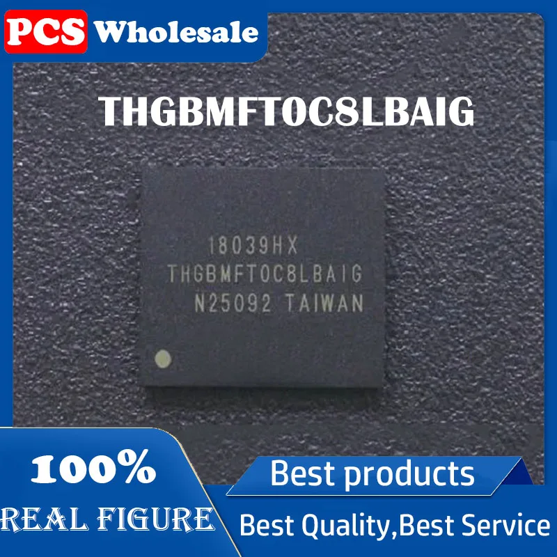THGBMFT0C8LBAIG BGA153 balls EMMC 5,0 128 ГБ тестовая Память данных