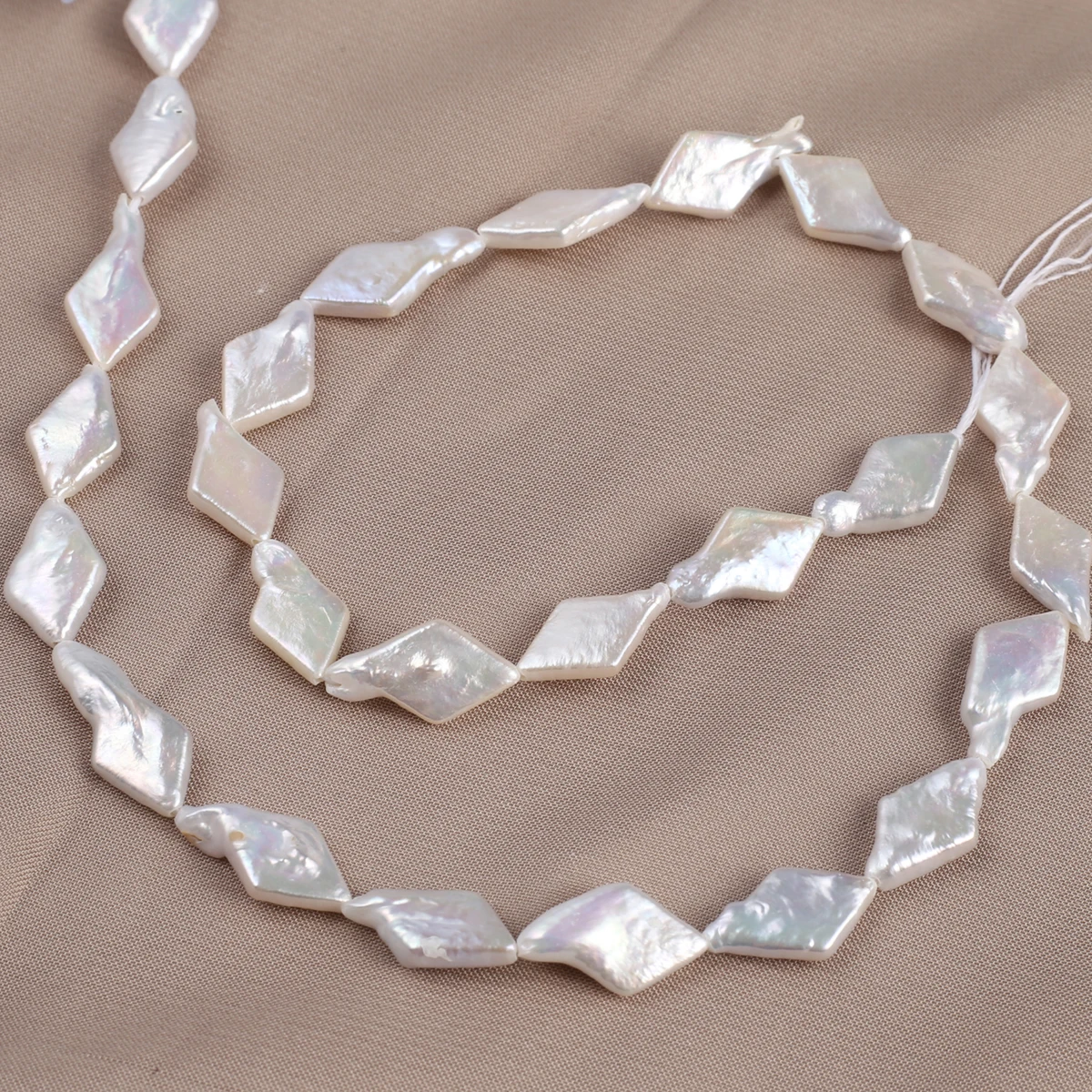 Natural Baroque White Pearl Bead Loose Spacer Bead for Jewelry Making Diy Women Trendy Necklace Bracelet Accessories