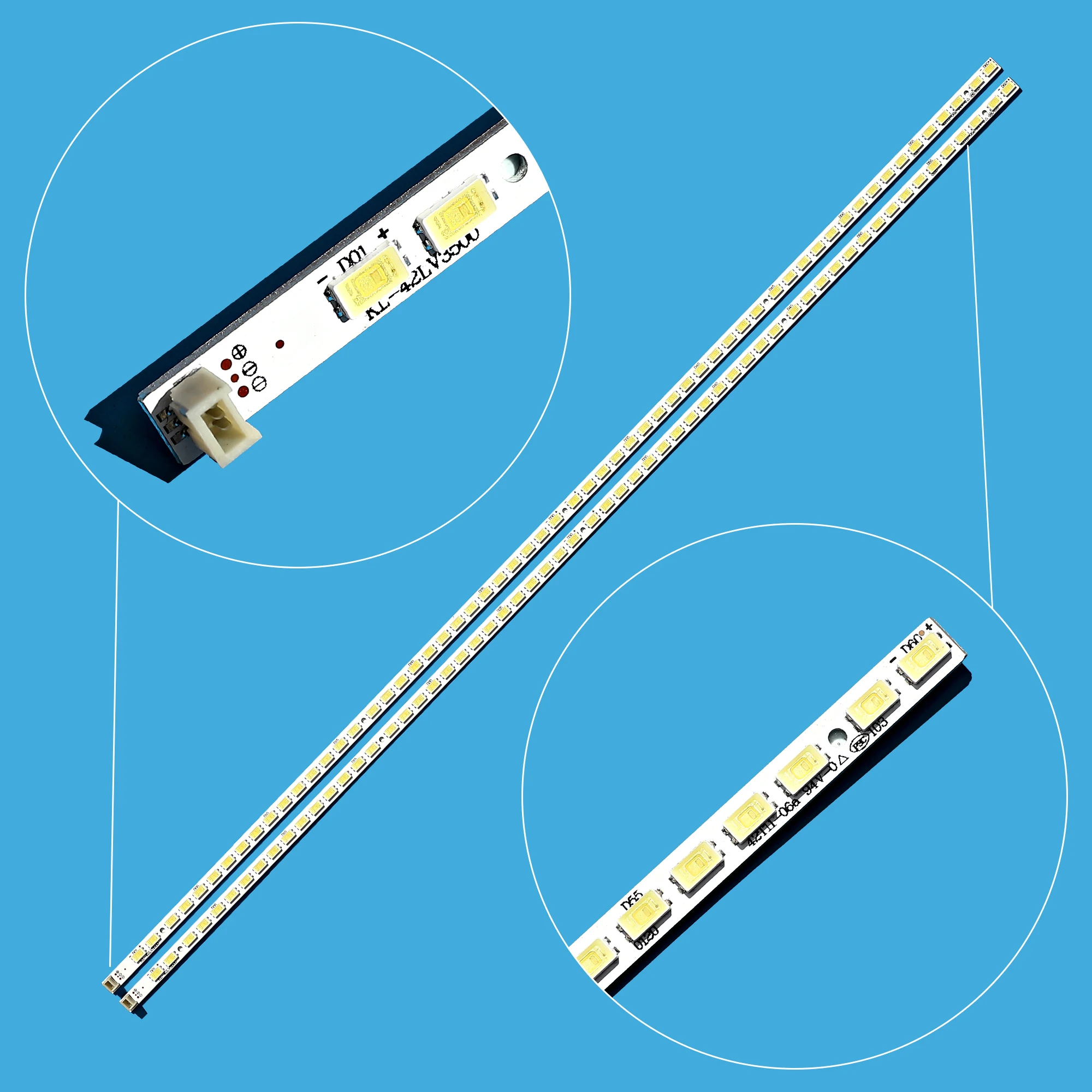 20PCS  strip 60 lights Apply TCL 42