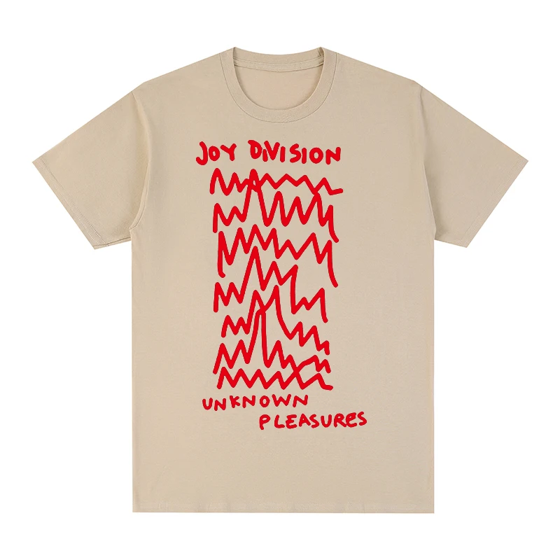 Шелковая футболка Unknown приятности от Joy Division (1979) хлопковая Мужская новая Wo
