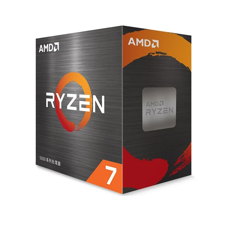 

New product for Ruilong AMD R7 5800X CPUs 8-core 16-thread amd processor cpu pc gamer box Socket AM4