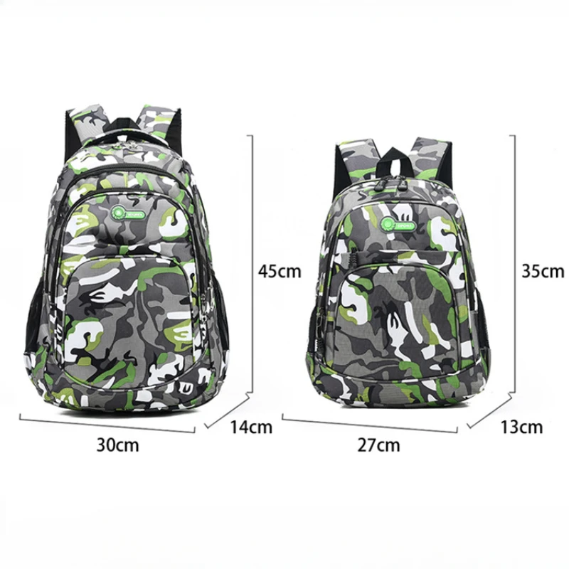 Школьные ранцы для мальчиков и девочек классные камуфляжные рюкзаки дорожные
