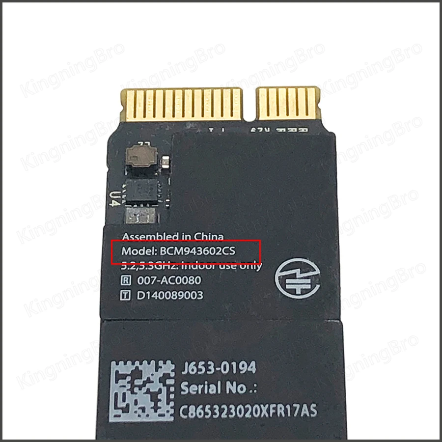 Оригинальная Bluetooth Wi-Fi карта BCM943602CS для Macbook Pro Retina A1398 A1502 2015 года - купить по