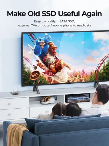 ORICO прозрачный корпус для mSATA SSD