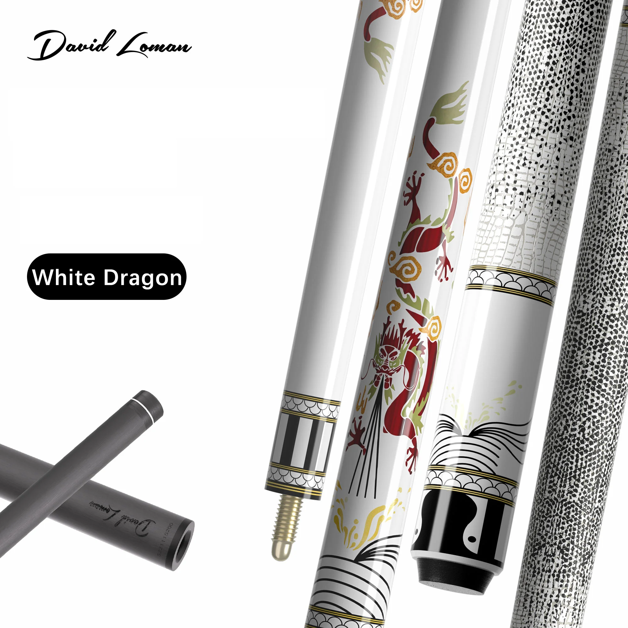 Фото Бильярдный кий White Dragon из углеродного волокна №1