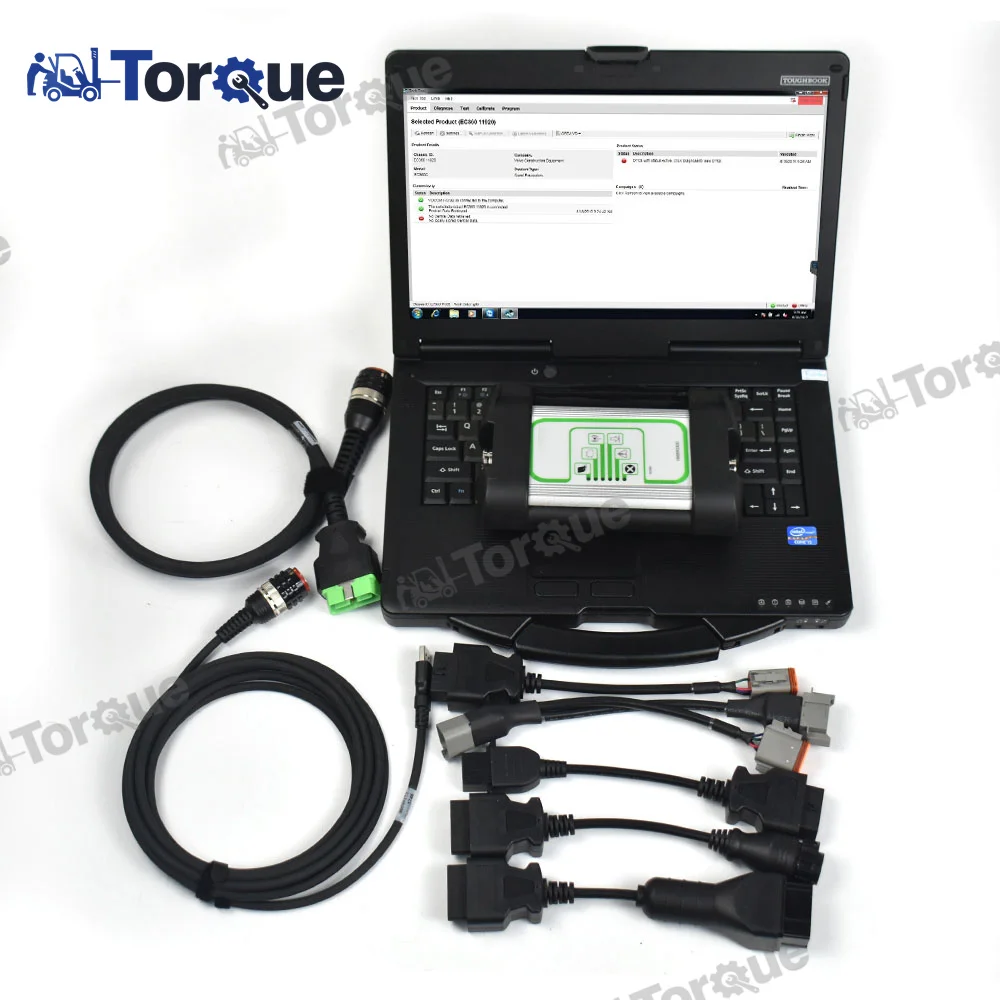 

For Volvo Penta Vodia5 Diagnostic Tool with Vocom 88890300 for Volvo Penta Marine Industrial Engine Diagnostic Tool+CF52 Laptop