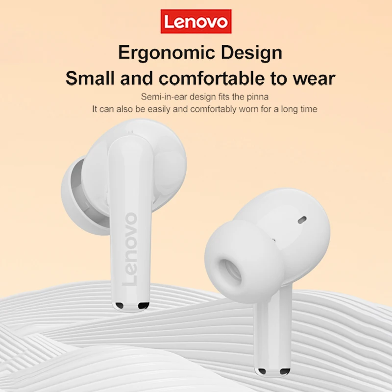 Фото TWS-наушники Lenovo Lp3 pro с поддержкой Bluetooth 5,2 и шумоподавлением №5