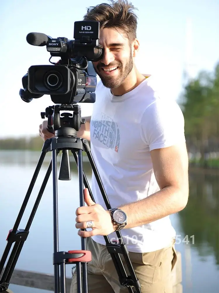Miliboo MTT609A профессиональная фотография 3-секционный штатив из алюминиевого сплава