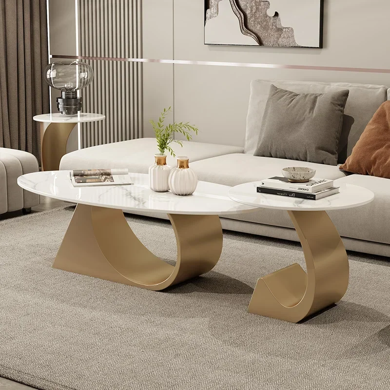 Современный кофейный столик в скандинавском стиле роскошный центральный стол