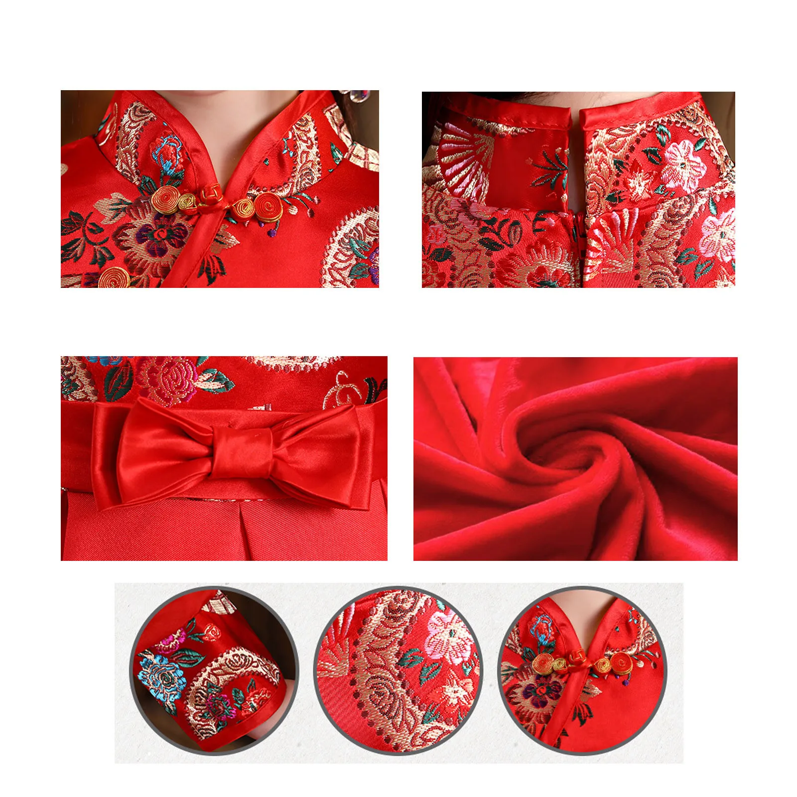 Теплое Китайское Платье Принцессы Тан Для Девочек