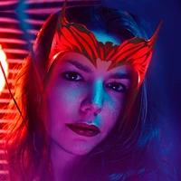movie wanda scarlet witch headband acrylic glowing cosplay superhero woman crown adult flash mode scarlet topknot cosplay props