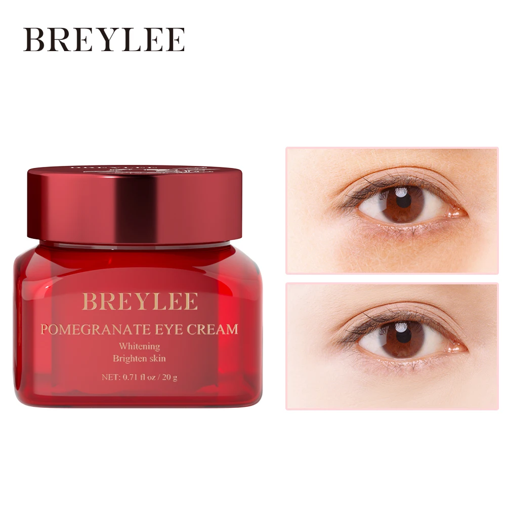 

BREYLEE Eye Cream Red Pomegranate Eye Moisturizing Cream Anti Puffiness Anti Wrinkles Eyes Lines Dark Circles Essence Skin Care
