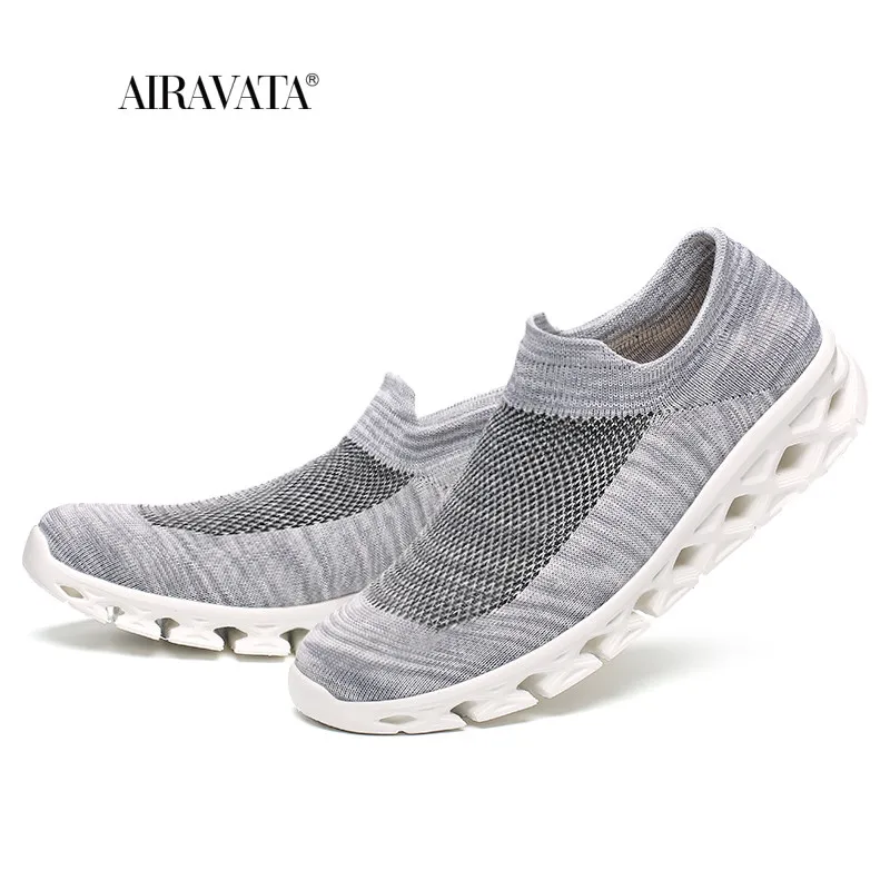Hot Sale Summer New Ultralight Soft Comfortable Casual Shoes Couple Slip on Fitness Unisex Trainers Free Shipping Size 36-46