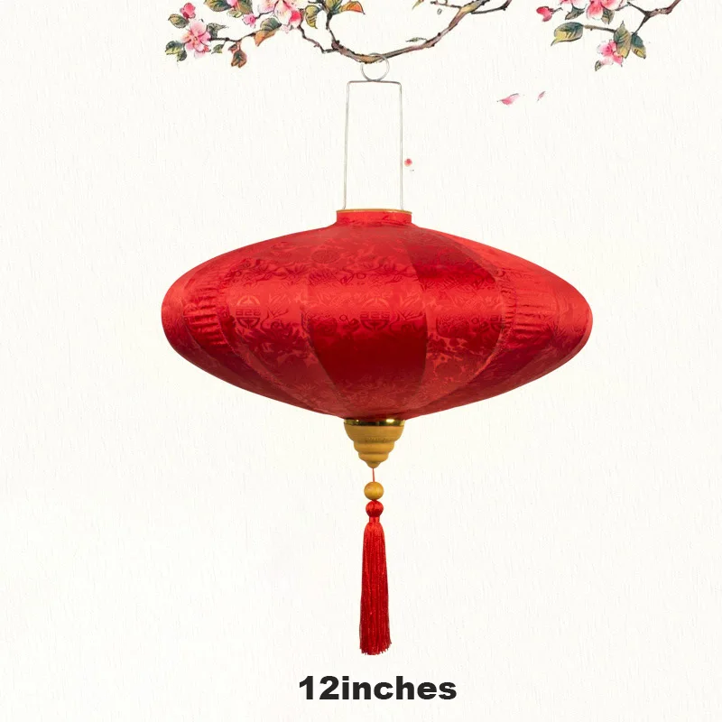 

Классический шелковый фонарь