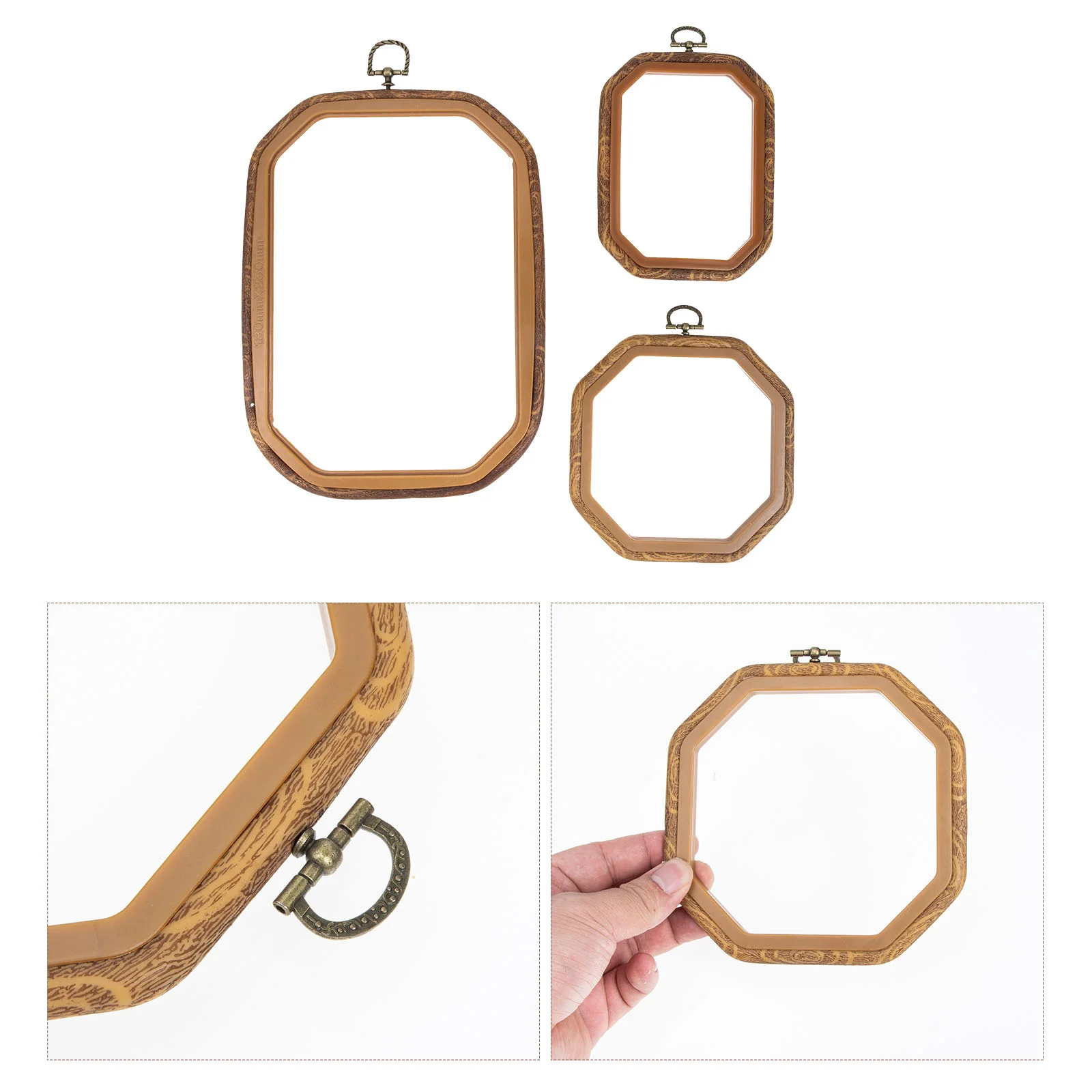 

Embroidery Hoops Cross Sewing Frame Ring Hoop Craft Circle Diycircles Stitching Rings Displayhandynon Decorations Wallwood