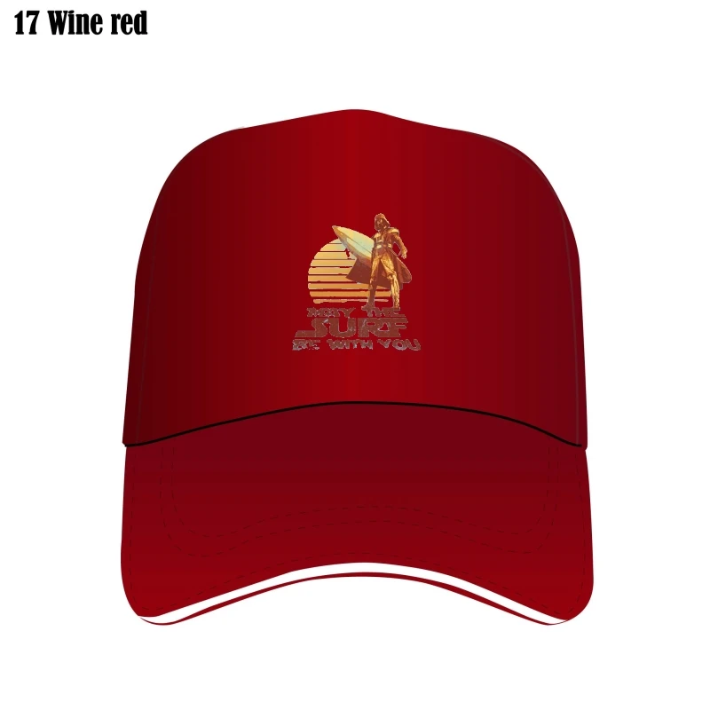 

May The Surf Be With You Custom Hat