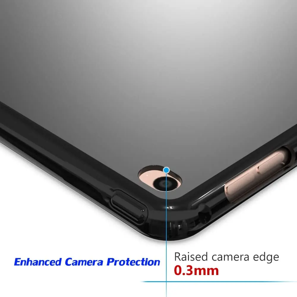 Ultra-Thin TPU Case For Apple iPad 5th 6th generation Tablet PC Soft Anti-Fall Shockproof Black Silicone Shell 9.7 |