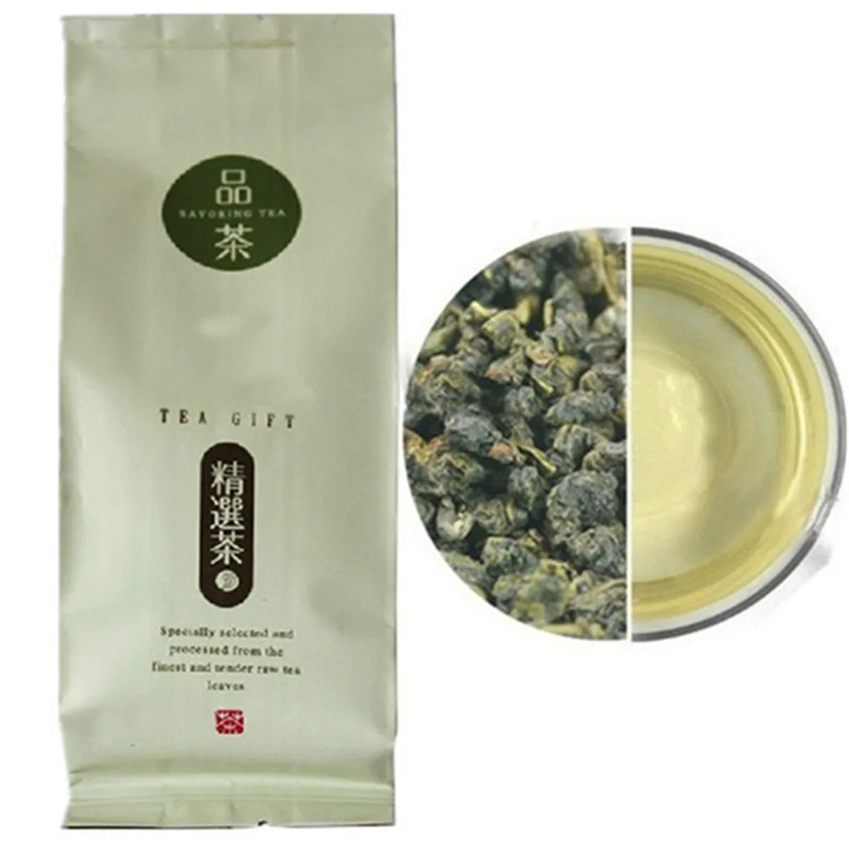 

100 г тайваньский чай с высокими горами, высококачественный чай с молоком Улун, зеленый чай Tiguanyin, высококачественный Молочный Улун, забота о ...