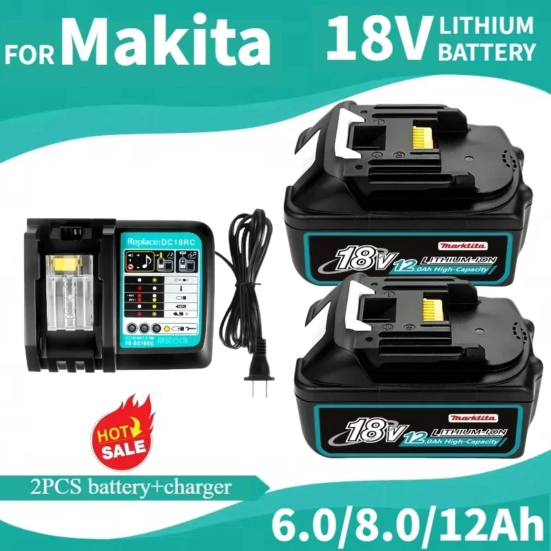 100% оригинальная аккумуляторная батарея 18 В для Makita BL1860B BL1850 BL1840B BL1830 сменная
