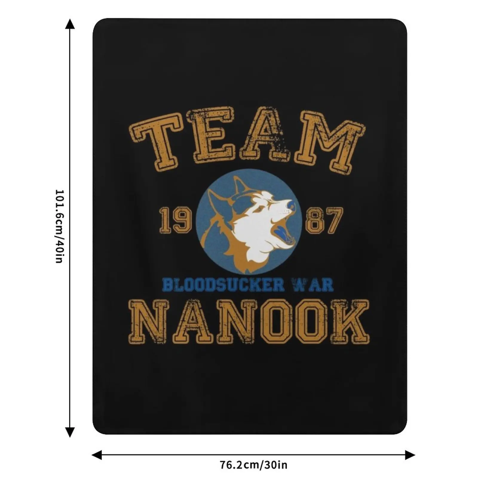 Подарки Team Nanook для фанатов, подарки на Рождество, плед из фланелевого флиса, мягкий и теплый плед (art.: 3920dc341ab48) - 3920dc341ab48