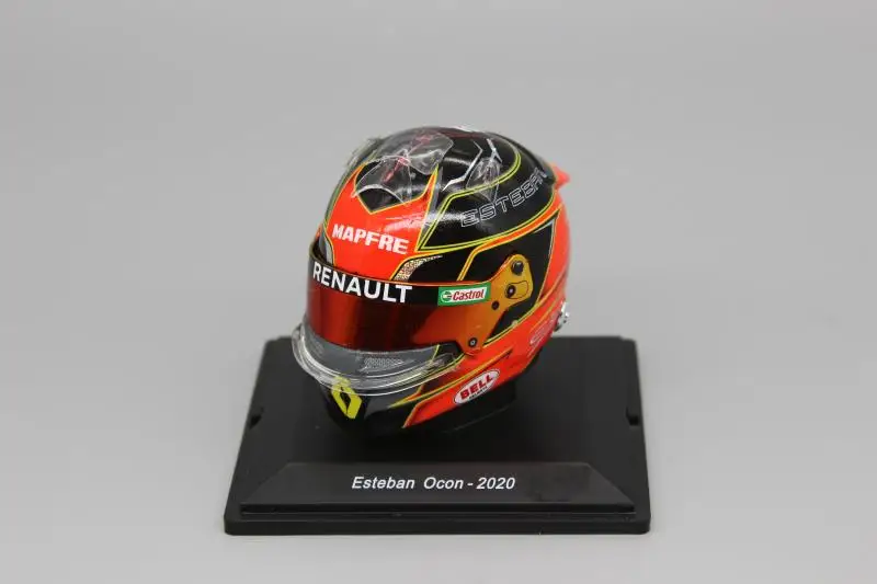 

F1 Formula One Spark Racing Model Bell Helmet 1:5 Rena*ult RS20 Ocon 2020