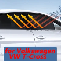 for volkswagen vw t cross tcross car magnetic side window sunshades mesh shade blind car window curtian 2019 2020 2021 2022
