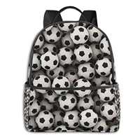 soccer sea printed multifunctional mens and womens backpacks business and travel laptop backpacks school bags 14 5x12x5 in