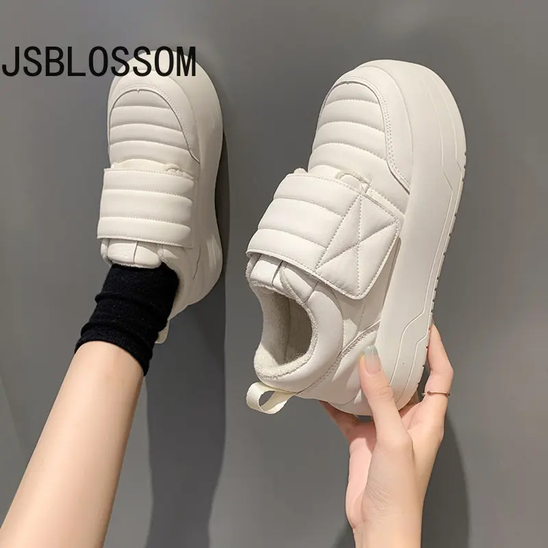 Winter New Leisure Sports Warm Women's Boots Flat Shoes Women's Shoes Chelsea Zapatillas 2023 woman shoes
