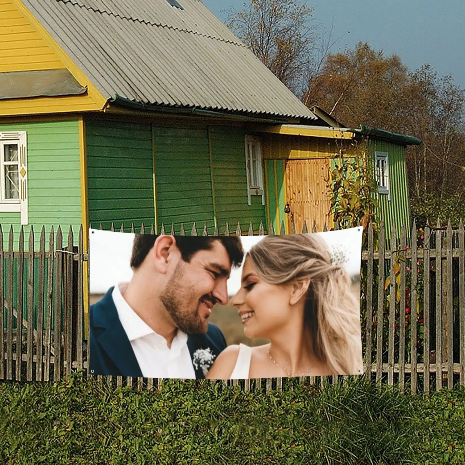 

Custom Wedding Banner Personalized Your Picture Wedding Decoration Wedding Gift