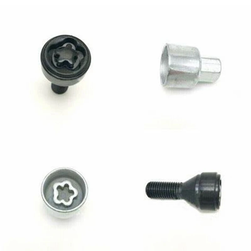 Набор M12x1.5 Колесный болт блокировки ступицы колеса Противоугонный винт 36136792849 36 13