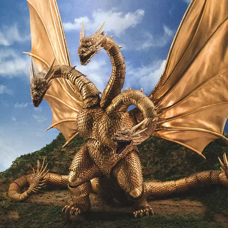 Фото Базовая подставка серии HIYA Squisita для фигурки King Ghidorah из фильма «Годзилла против Кинг-Гидора» 1991 года (аниме-серия) №4