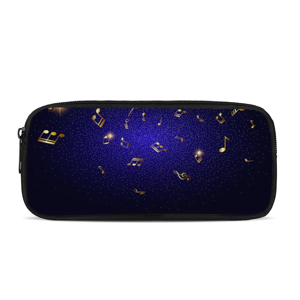 Twoheartsgirl 16inch Student Schoolbag for Kids Music Note Print Women Large Laptop Bag Small Book Bag Zaino Scuola Elementare