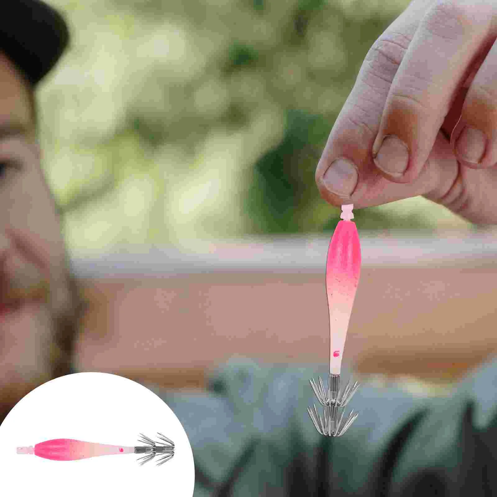 

5 шт., рыболовная приманка с двойным крючком