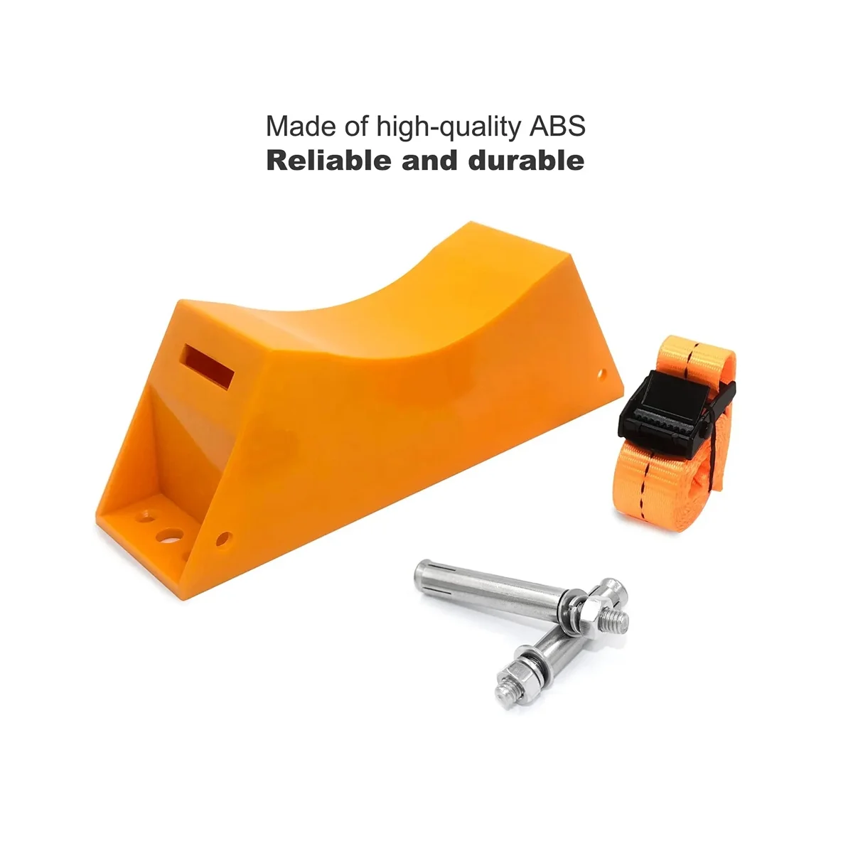 

2PCS Propane Tank Holder Cylinder Wall Mounted Bracket Gas Cylinder Bracket Durable ABS Gas Cylinder with Screws Orange