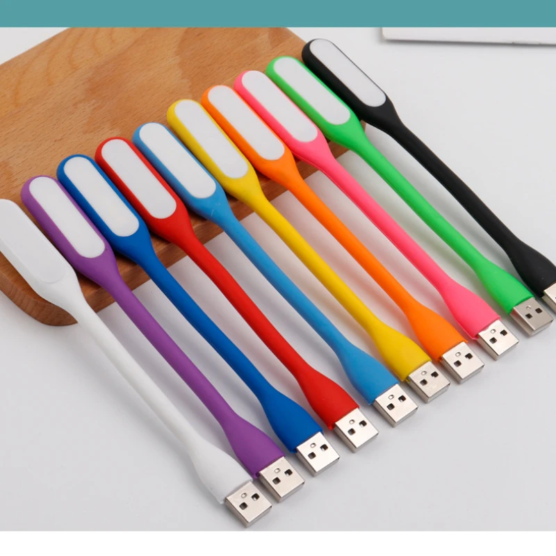 

Портативный USB 5 в светодиодный светильник для чтения, мини-светильник для книг, складной ночной Светильник для кемпинга, настольные лампы для портативного зарядного устройства, ПК, ноутбука